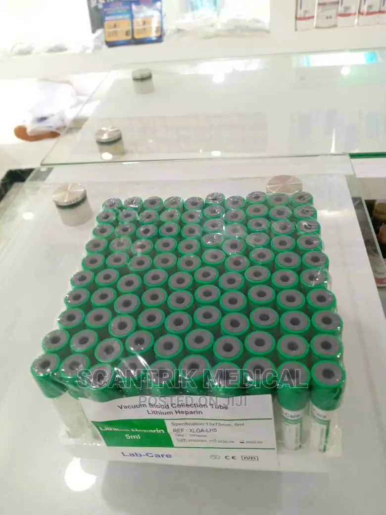 Multisample Lithium Heparinized Capillary Tubes