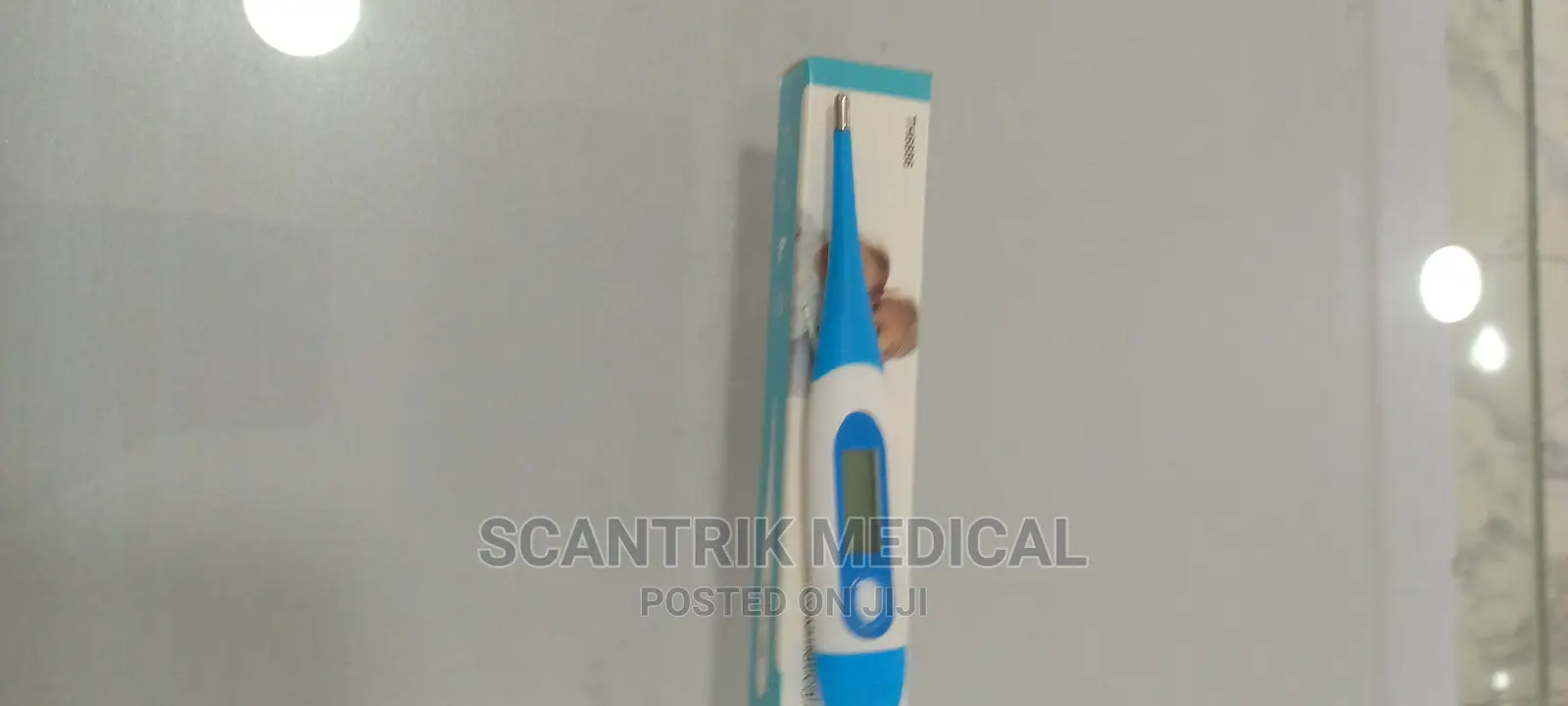 Digital Thermometer (White