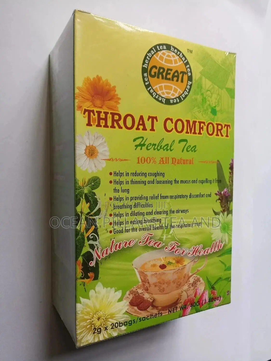 Throat Comfort Herbal Tea