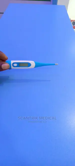 Digital Thermometer White / Blue - Medical
