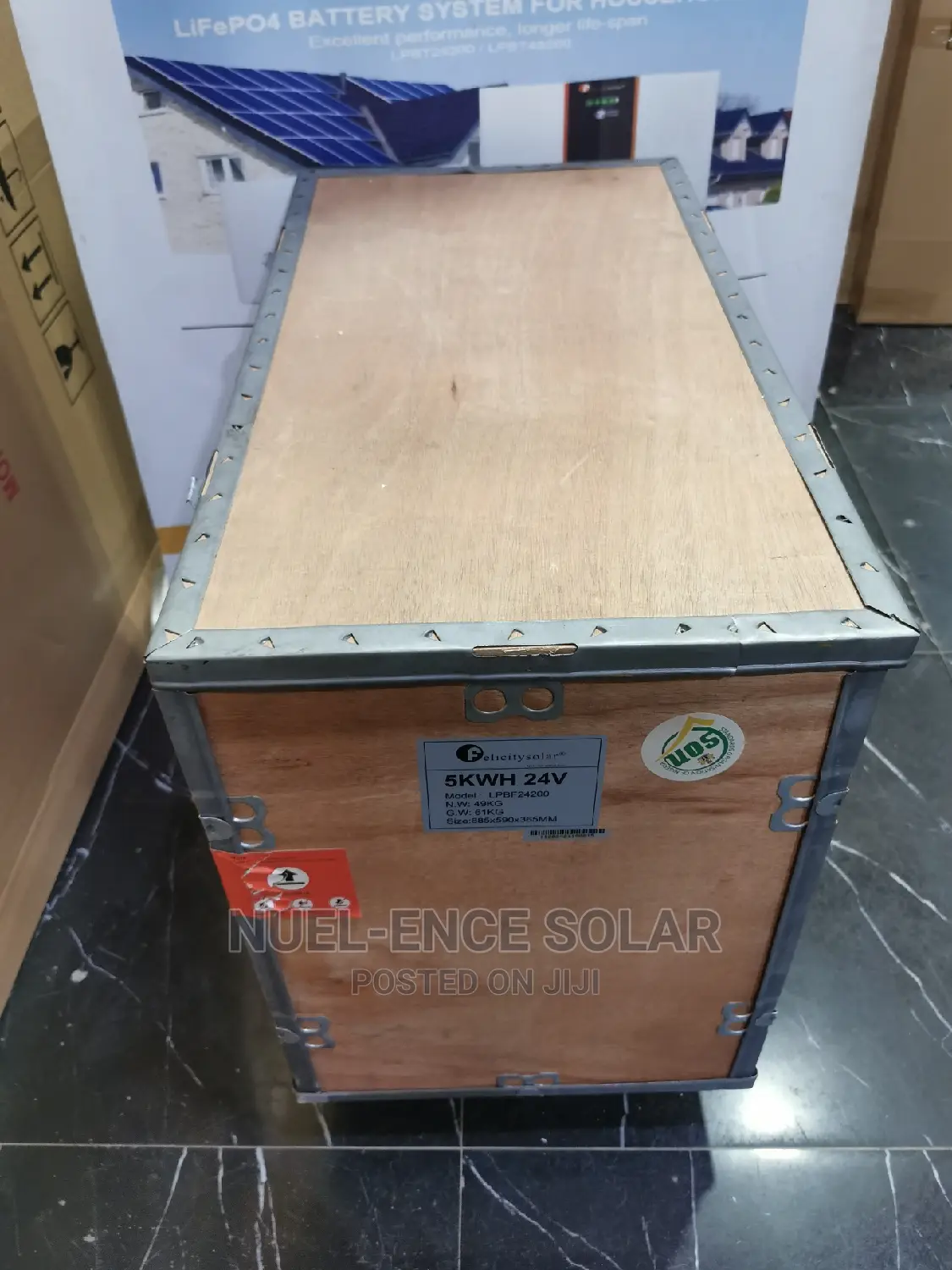 5kwh 24v Felicity Lithium Battery