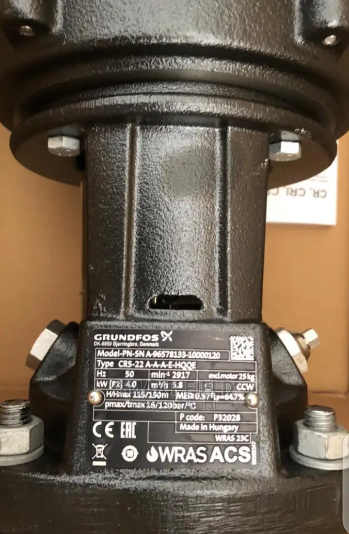 Gurndfos Vertical Multistage Centrifugal Booster Pump
