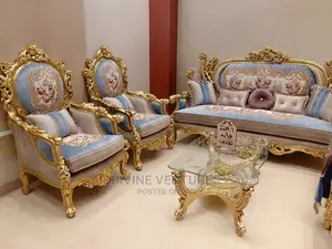 Golden Luxury Sofa Chair