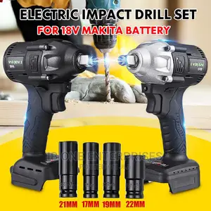 18V Cordless Electric Motor Impact Wrench