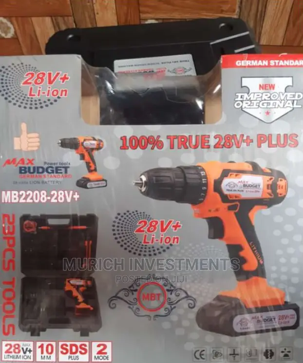 Cordless Drill Screw Machine 28volt