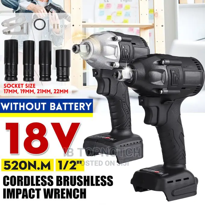 Cordless Brushless Impact Wrench