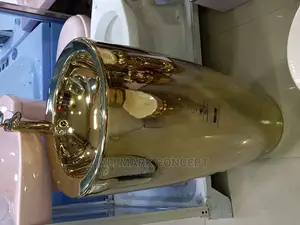Executive Gold Stand Alone Wash Hand Basins.