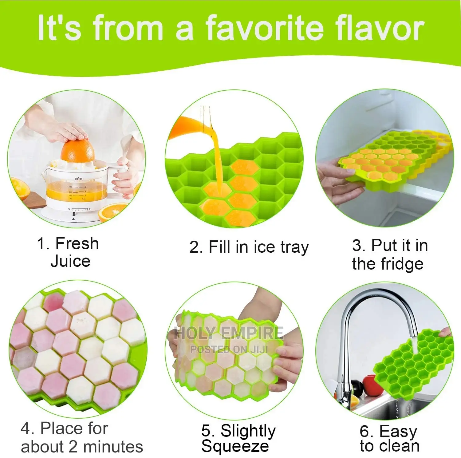 37 Cubes Silicone Ice Cube Maker Mold With Lids