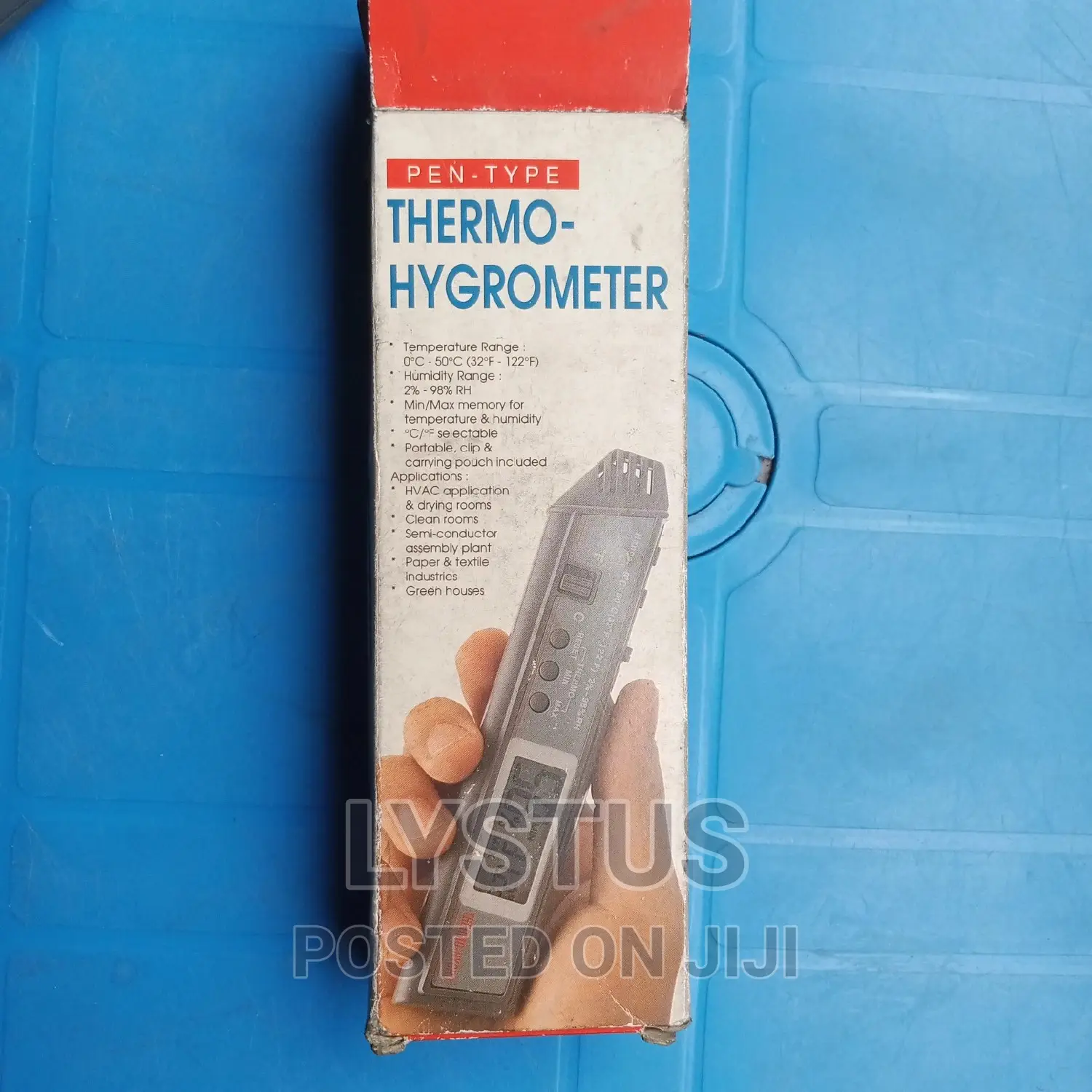 Pen-Type Thermo-Hygrometer