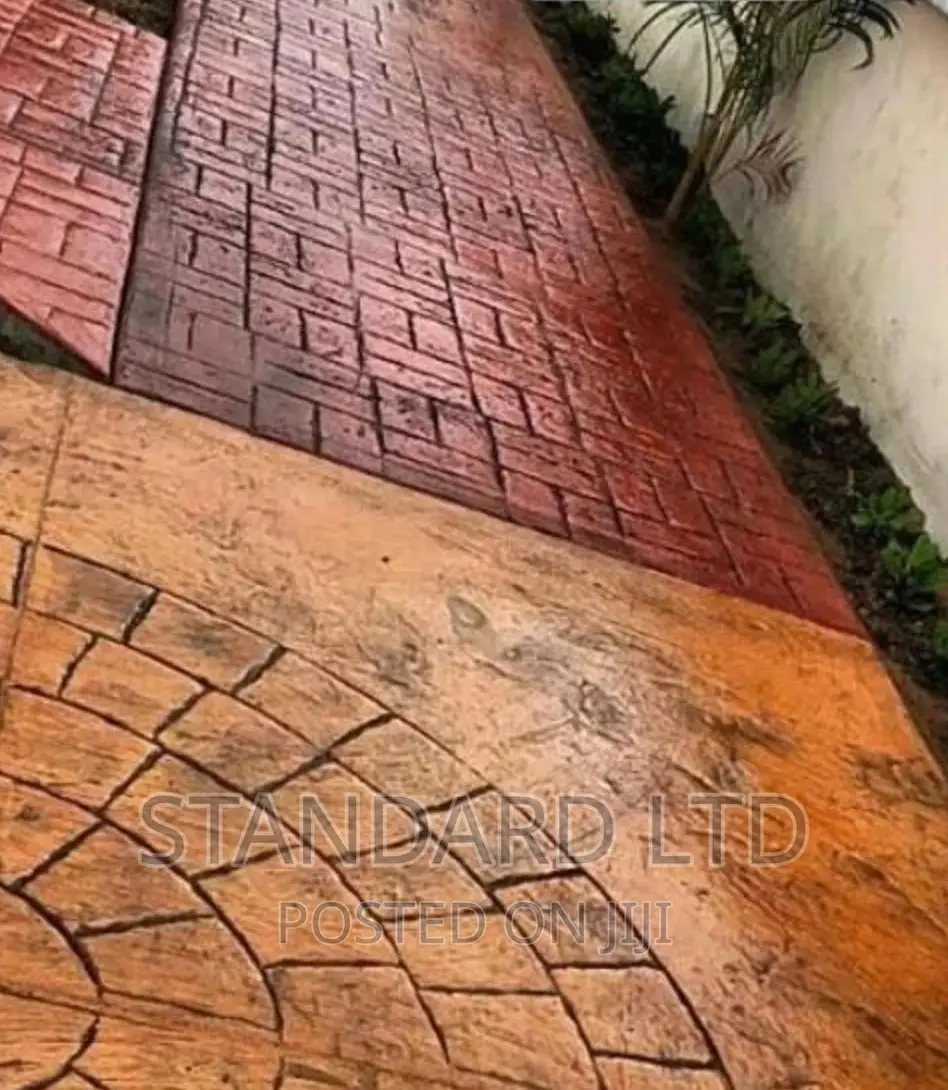 New Concrete Stamping Floor