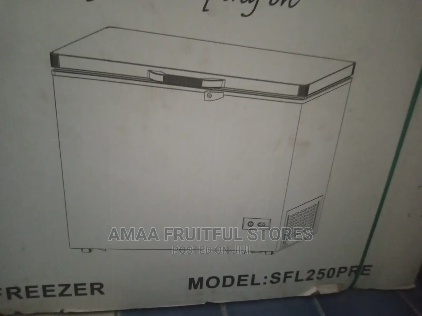Scanfrost 250liters Deep Freezer