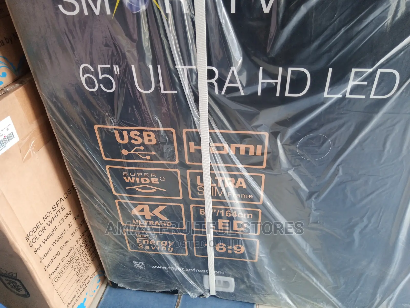 Scanfrost 65inches Tv
