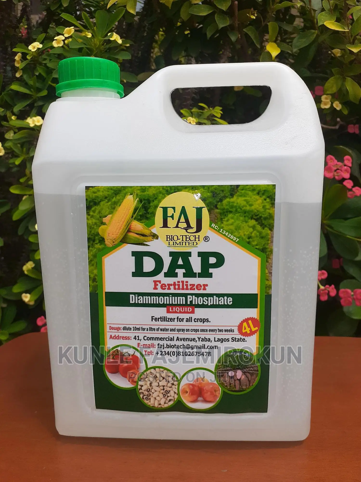 FAJ Bio-Tech Limited Diammonium Phosphate Fertiliser