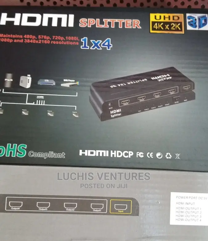 Hdmi Splitter 4 Port