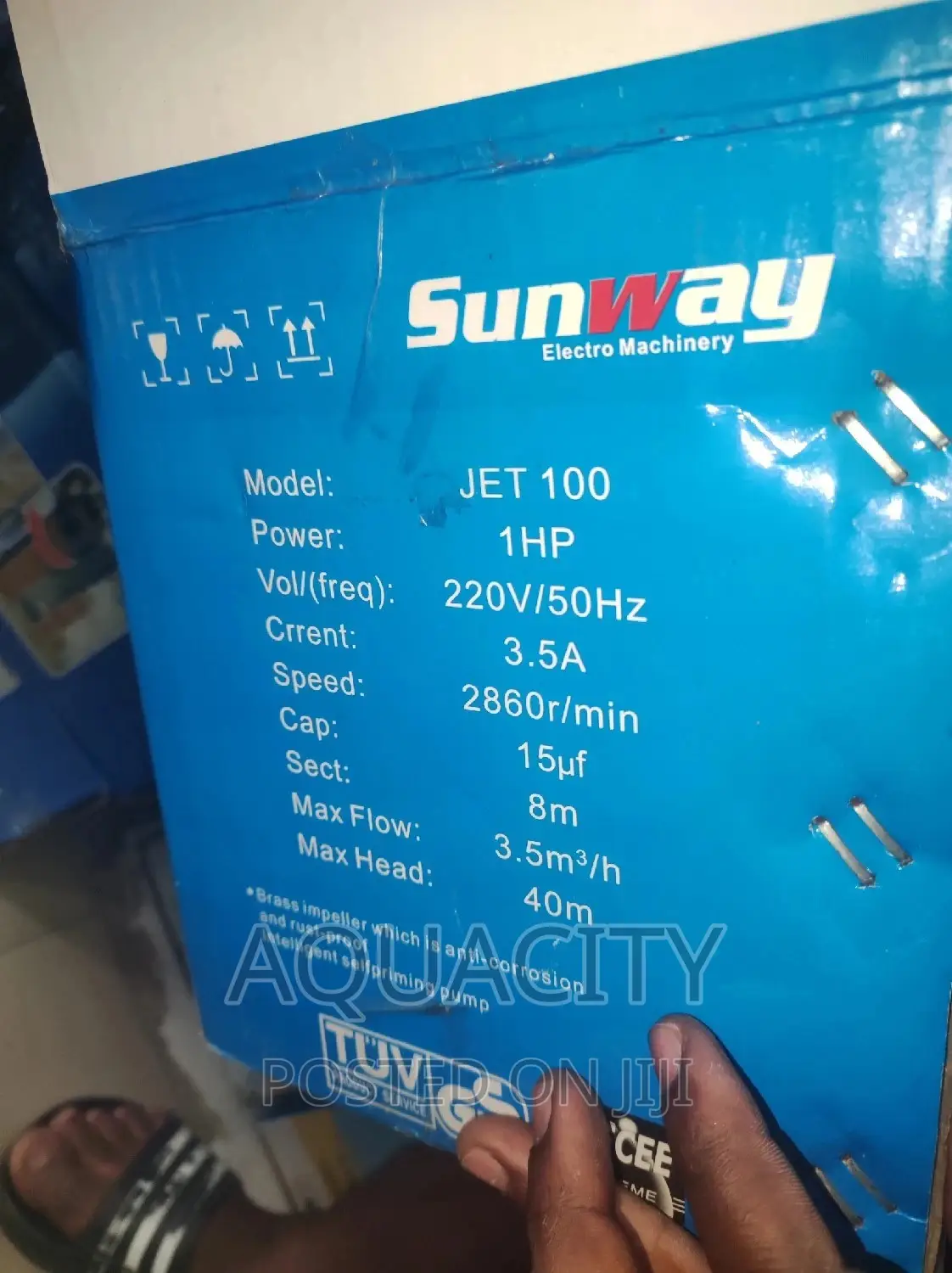 1 Hp Sunway Cast Surface Pump