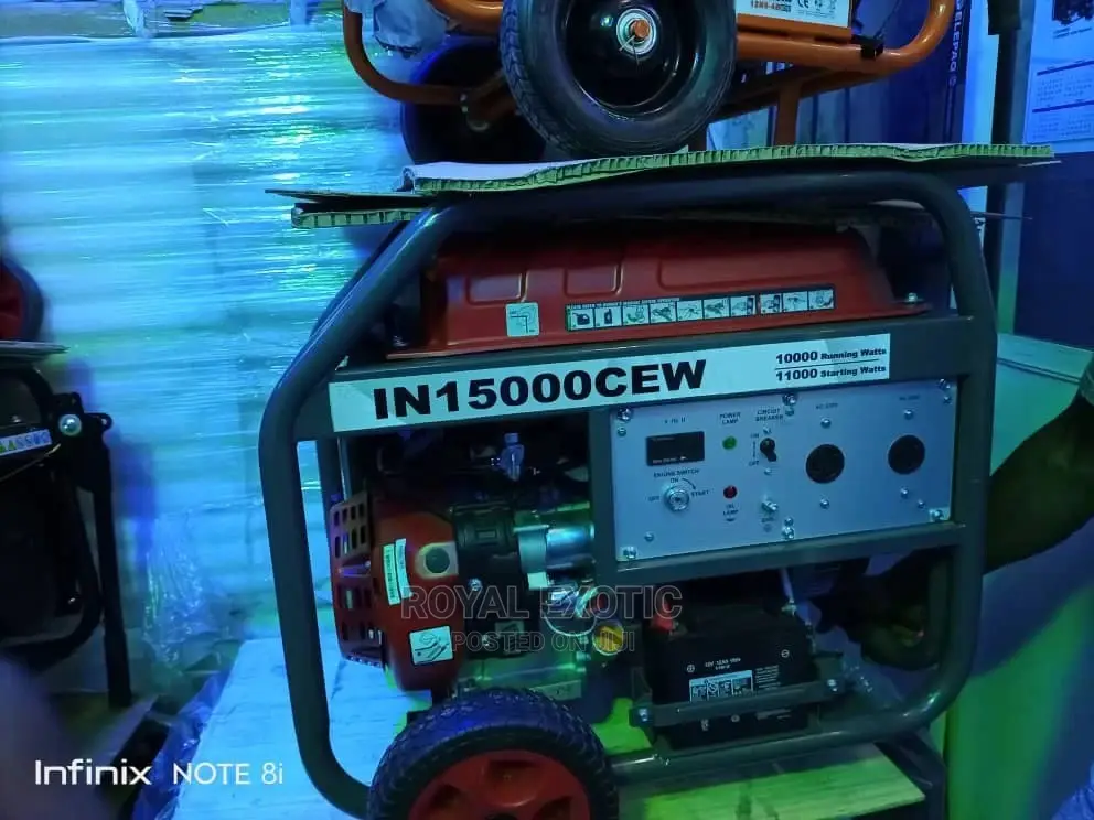In 15000cew Generator 100%Coppa Petrol