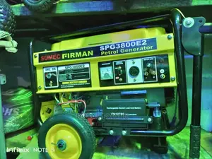 Sumec Fireman Spg3800e2 Generator 100%Coppa With Key