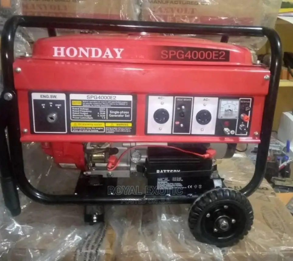 Honday Spg4000e2 Generator 100%Coppa With Key