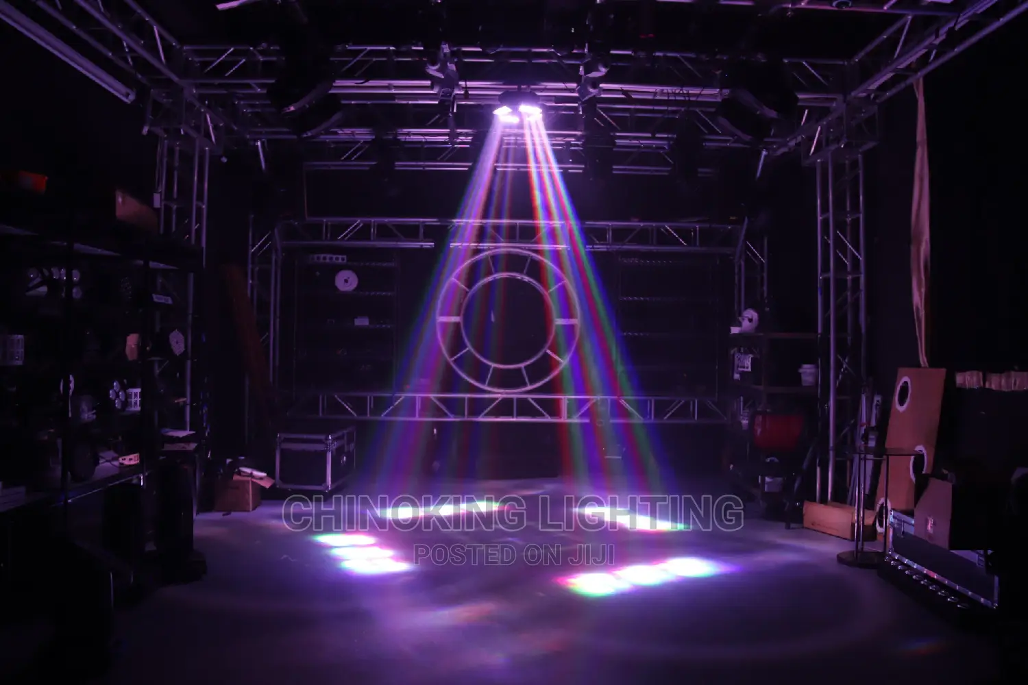 Moving Head 12pcs RGBW 4 in 1 With Laser System
