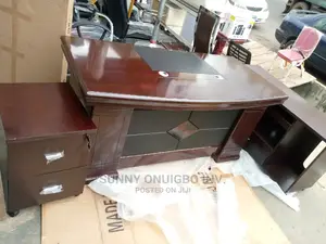 Executive Office Table 1.6meters With Side Cabinets.