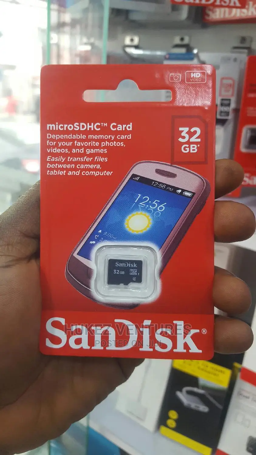 Sandisk Micro SD Memory Card 32gb in Ikeja Accessories for Mobile