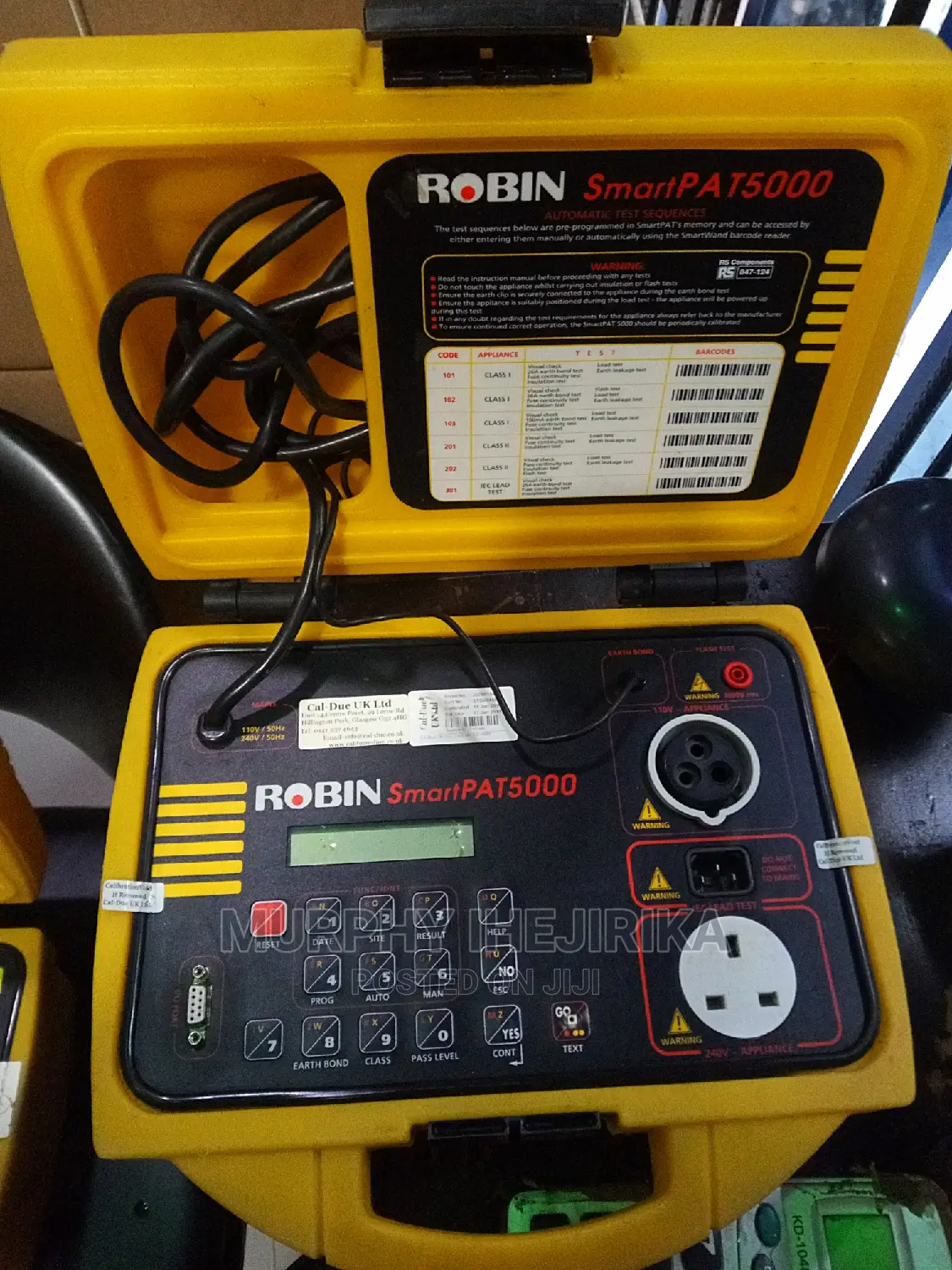 Appliances Tester ( Robin Smart Pat 5000)