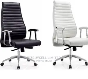 Super Executive Office Chair, Swivel And Reclining.