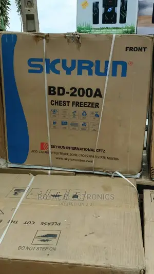 Brand New Skyrun Freezer 200l 125000