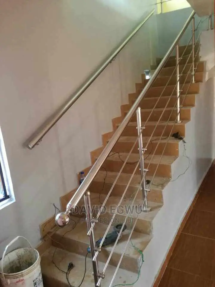 Stainless Rails For Staircase