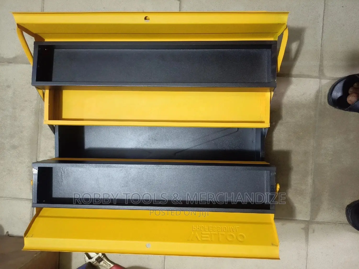Welloo Professional Empty Tool Box 21"