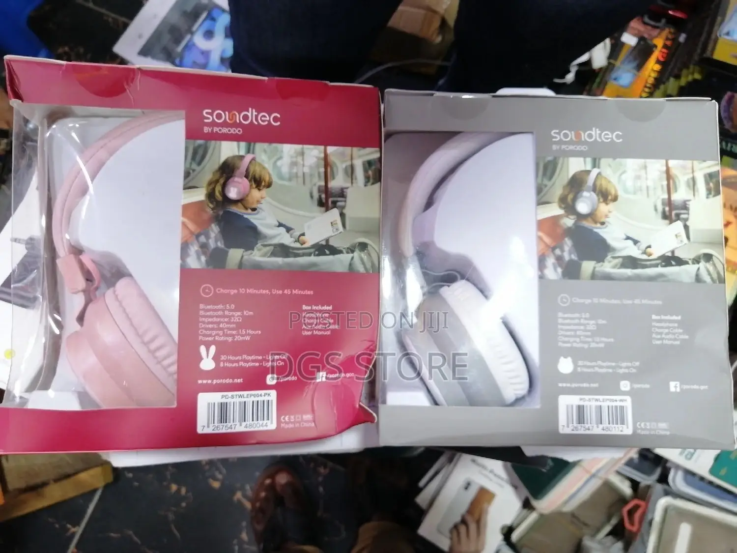 Porodo Soudtec Kids Bluetooth Headphone