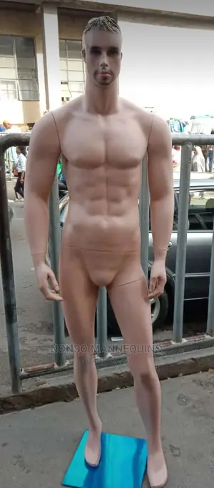 Skin Color Fibre Male Honey Comb Mannequins