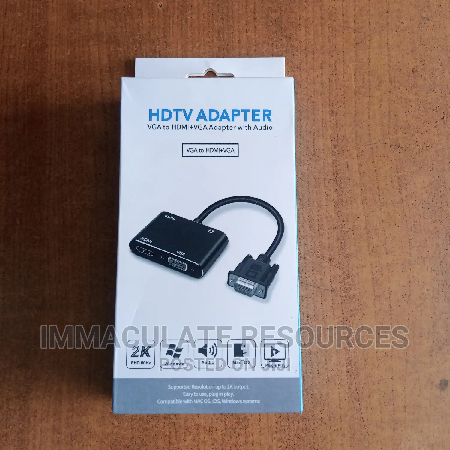 Vga to Vga and Hdmi Adapter