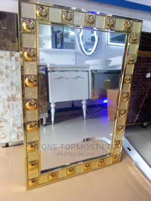New Gold Mirror 80 by 60cm