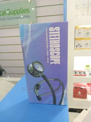 Lightweight and Aluminum Double Head Flexible Stethoscope