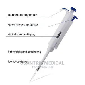 Microlit Lab Micropipette - Single-Channel Adjustable Volume