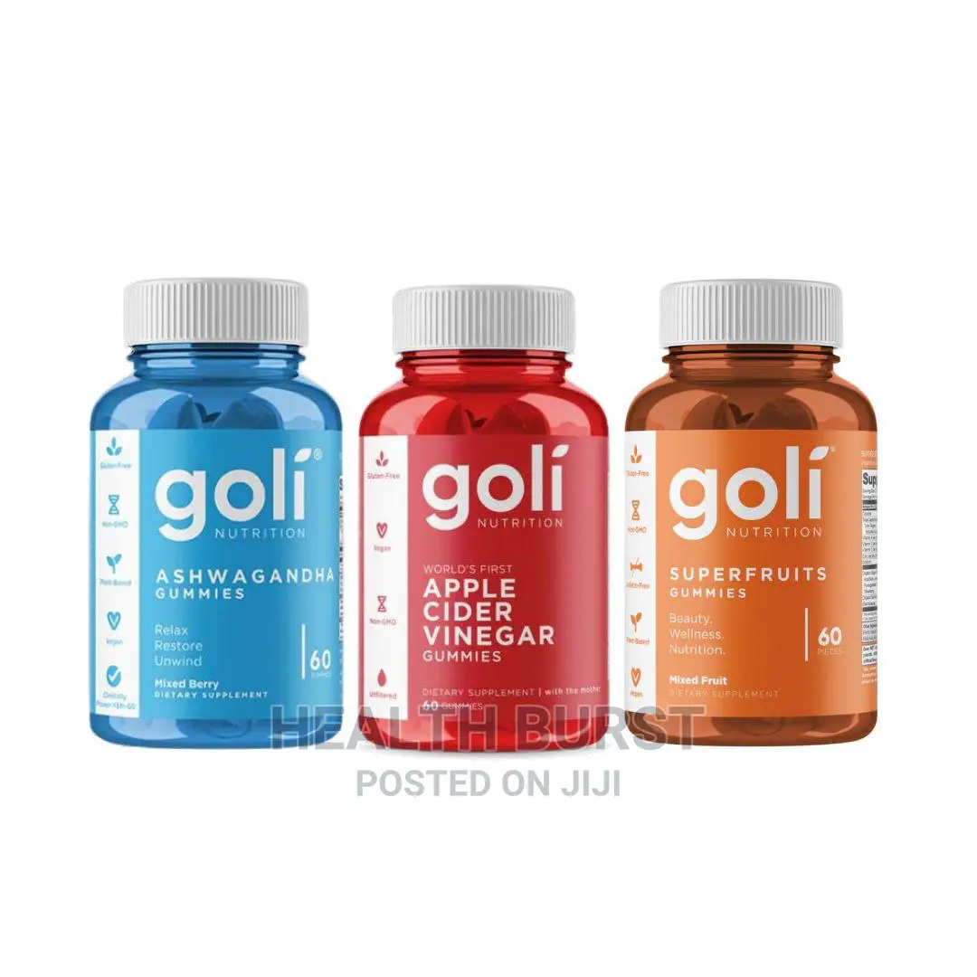 Goli Apple Cider Vinegar, Ashwa and Superfruits