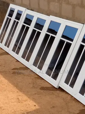 Casement Window With Blue Glass