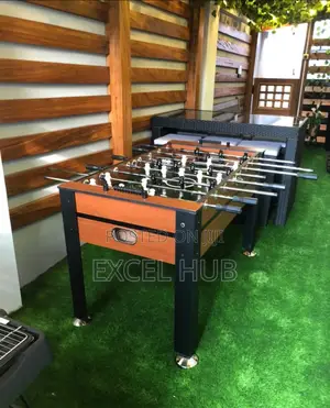 Fooseball Soccer Table 5foot Brown 109