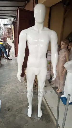 Big Faceless Acrylic Male Display Mannequin