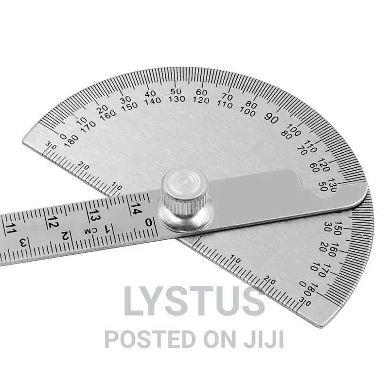 145mm Stainless Steel 180 Angle Protractor