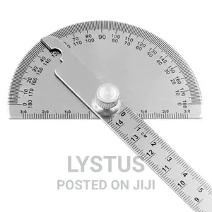 145mm Stainless Steel 180 Angle Protractor