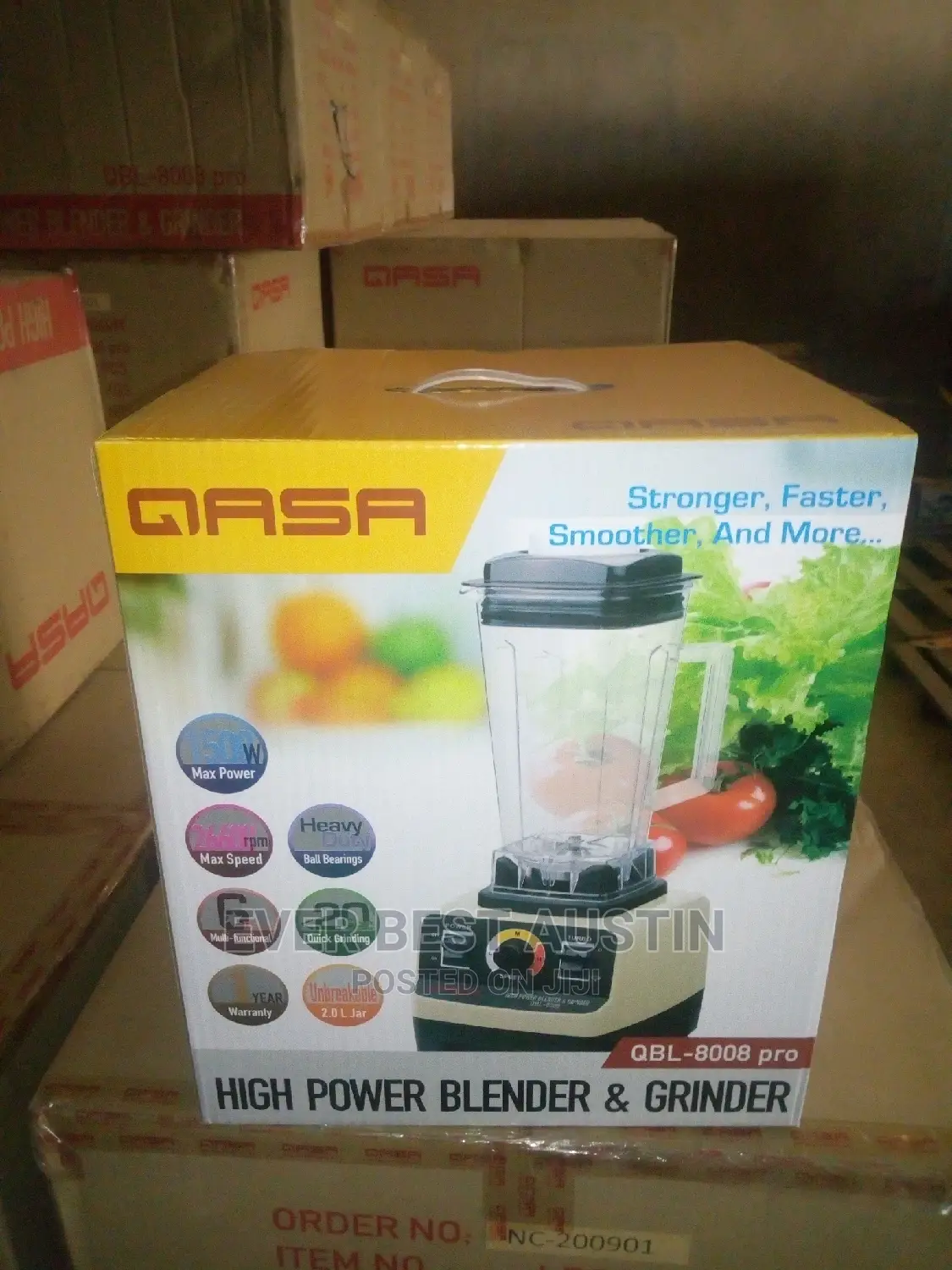 Qasa Industrial Blender