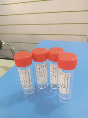1 Pack of PS Plastic Transparent Labeled Container