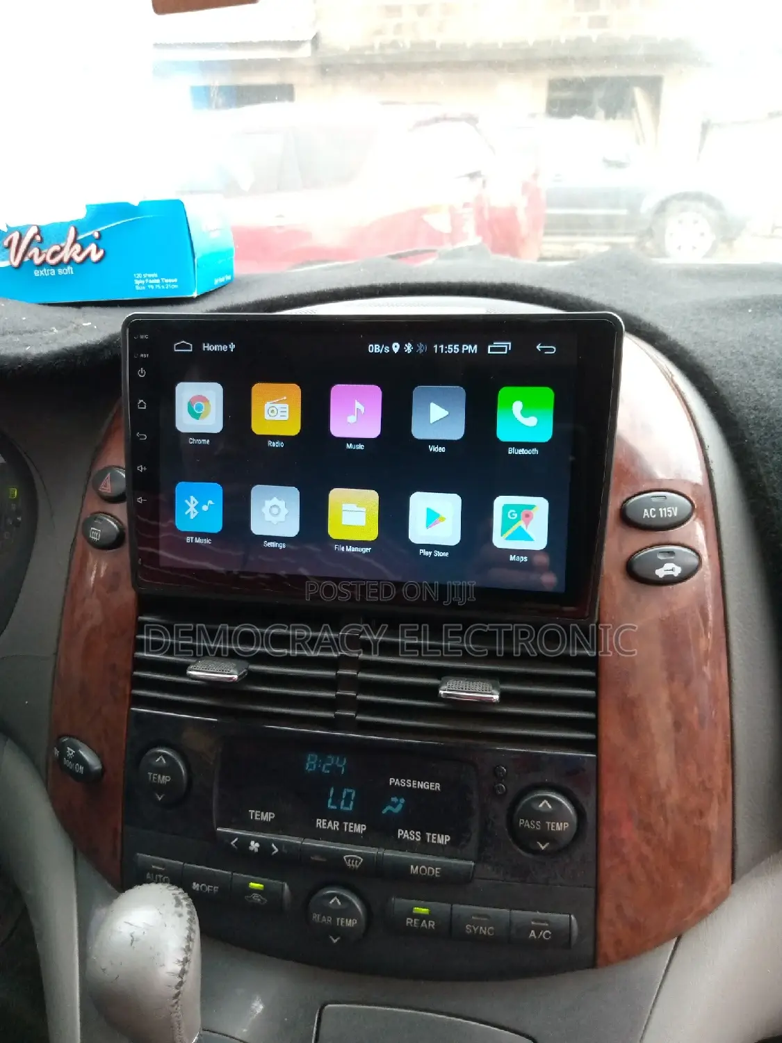 Android Screen for Sienna 2005/2011 Model With GPS ( Map)