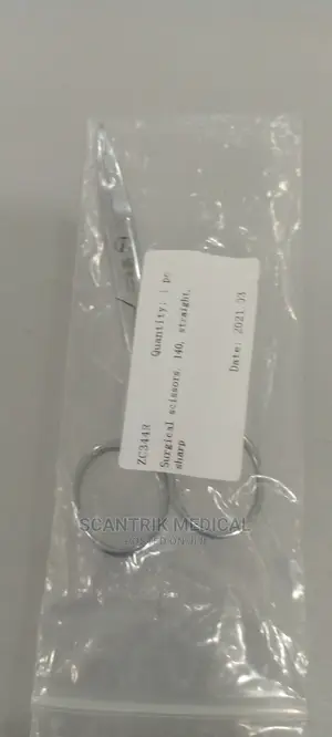 Scissors Straight Curved 6" Blunt/Blunt Medical Surgical V