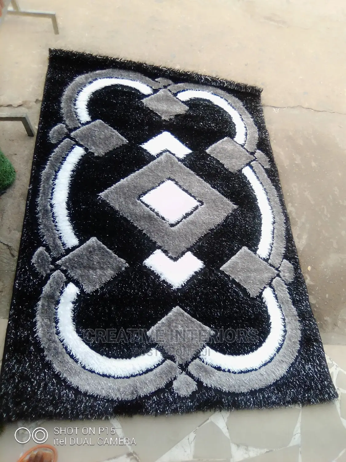 4 by 6 Shaggy Centre Rugs