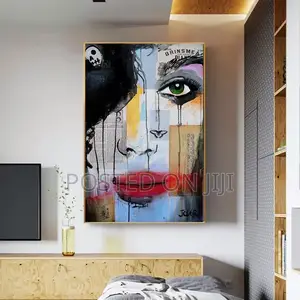 Woman Face Canvas