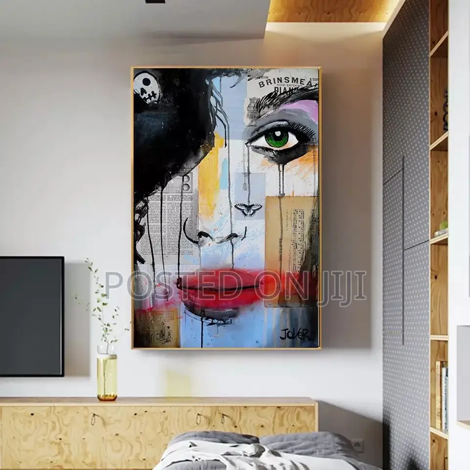 Woman Face Canvas