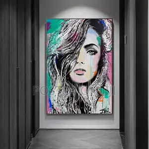 Woman Face Canvas